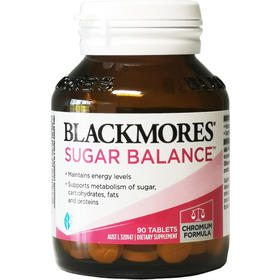 【保税区包邮直发】澳洲进口 Blackmores 澳佳宝血糖平衡片90片