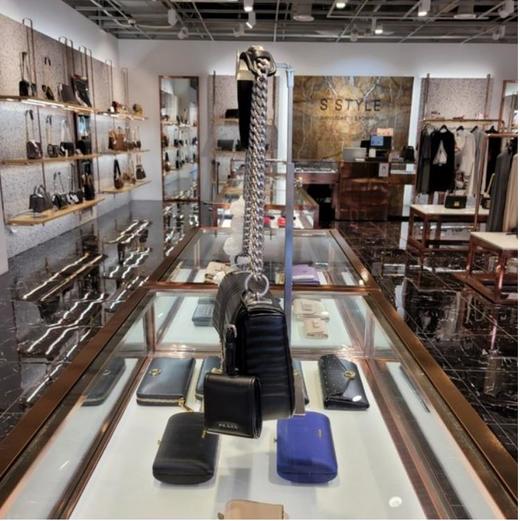 奥莱[Prada]插图链式单肩包中号（1BD108 2D91 F0633）JPY带授权招加盟代理 商品图3