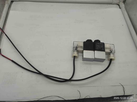 【货号05495】电池阀老款无油机电磁阀门空压机配件气泵配件静音泵配件 商品图6