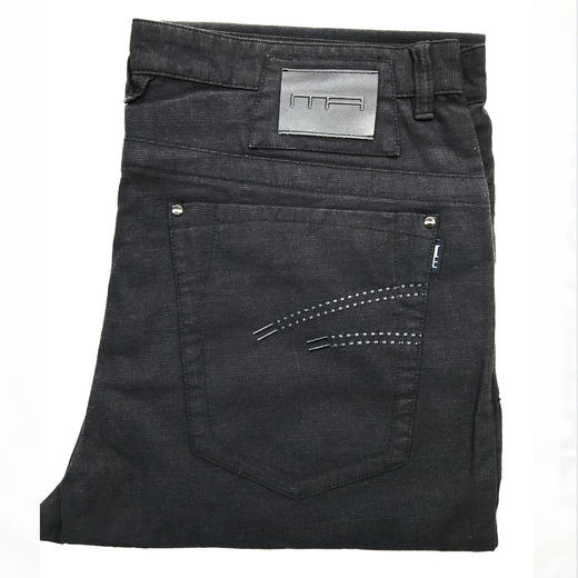 Marco Azzali 黑色休闲裤P3316400 商品图0