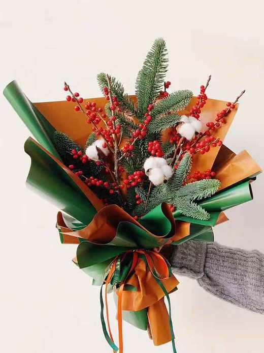 圣诞包装纸--绿松石 商品图1