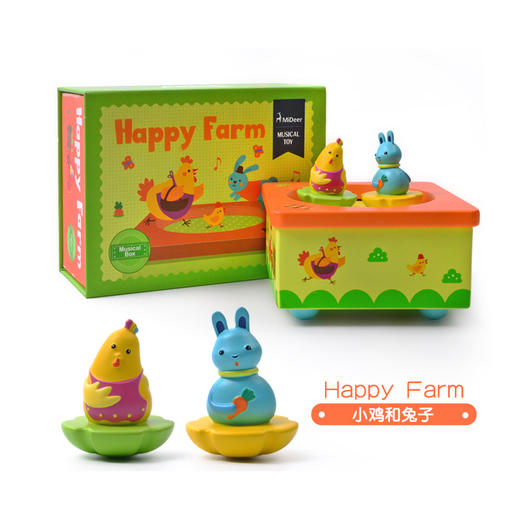 弥鹿mideer旋转音乐盒-欢乐农场 商品图1