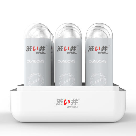 【卖完下架！！】涩井 持时久严时胶囊避孕套 0.03爱持久安全套9只装 商品图1