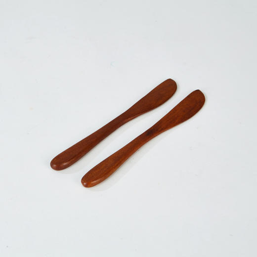 [现代住宅] 新款 原木黄油刀 厨房用木制刀 2P 组合JPY带授权招加盟代理 商品图2