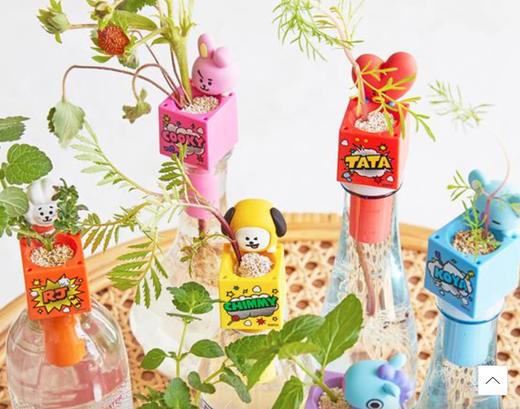 韩国 可爱Line Friends BT21绿色玩具套装JPY带授权招加盟代理 商品图1