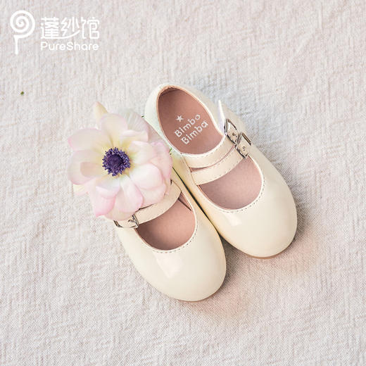 pureshare 女童单鞋新款秋冬英伦学生小皮鞋软底儿童公主鞋 商品图4