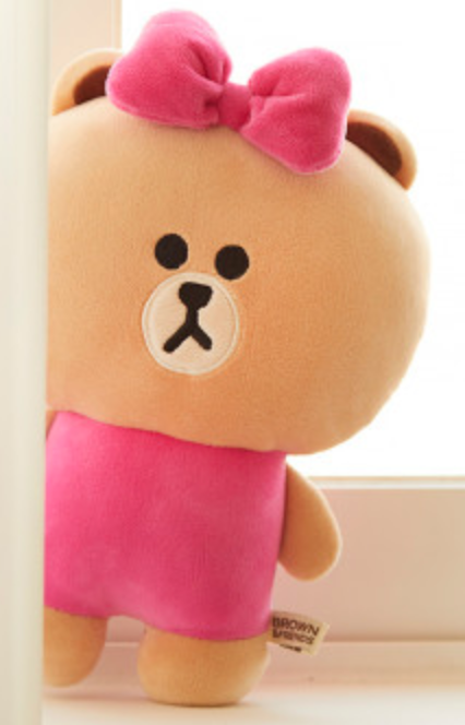 韩国 可爱Line Friends Choco基本身体平垫JPY带授权招加盟代理