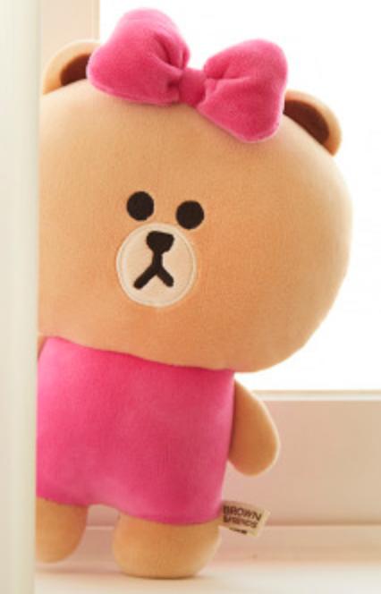 韩国可爱linefriendschoco基本身体平垫