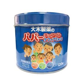 日本大木儿童维生素VD钙片乳酸菌120粒/会员6折