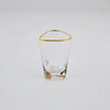 [现代住宅] 新款  金边三角酒杯  玻璃酒杯水杯JPY带授权招加盟代理 商品缩略图0