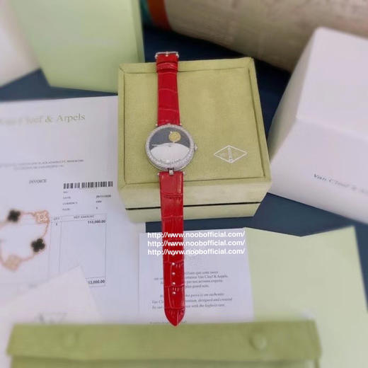 🆚“市场独家一比一38mm尺寸”VCA factory出品✨品牌： Van Cleef & Arpels •梵克雅宝™系列：日月星辰腕表机芯：🇨🇭瑞士机芯尺寸：38 mm 商品图7