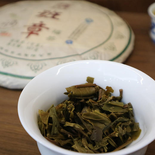 普洱生茶 | 陈升号 2017年班章纯料大树茶 班章福茶 357g 商品图2