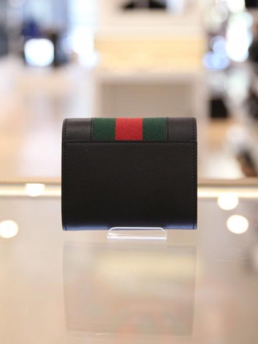 奥莱Gucci Sylvie女士皮革钱包（476081 CWLSG 1060）JPY带授权招加盟代理 商品图3