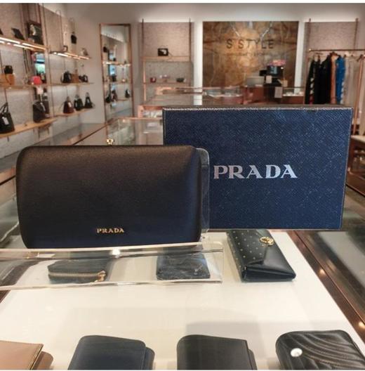 奥莱普拉达（普拉达）邮袋（黑色）BP0113 AC4 F0002JPY带授权招加盟代理 商品图0