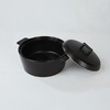 [现代住宅] 新款 万用料理锅 汤锅 粘土耐热锅 20 x 12cm  黑色JPY带授权招加盟代理 商品缩略图2
