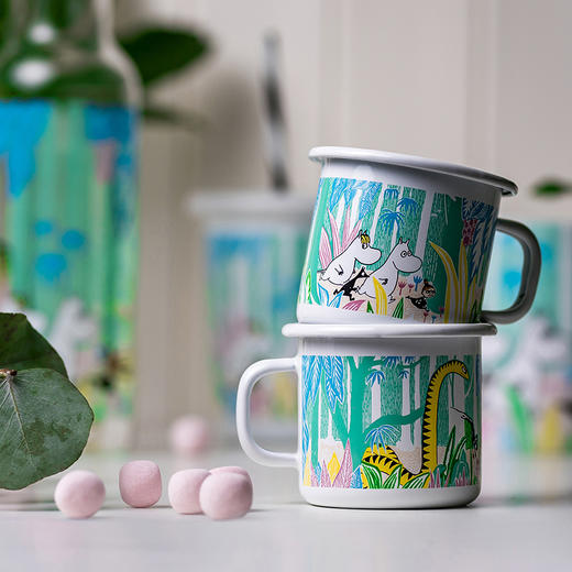 芬兰muurla搪瓷杯 姆明系列250ml 芬兰进口 马克杯 |百里居 商品图3