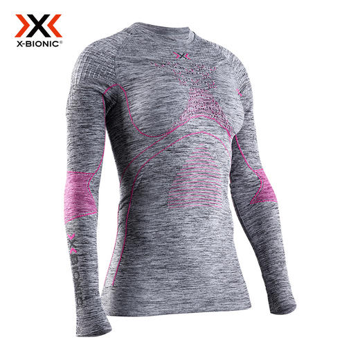 X-BIONIC EA-WT41W19W 聚能加强4.0女士长袖圆领混纺上衣 商品图0