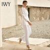 IWY/白色亮片长袖西装微喇裤套装CP9601 商品缩略图2
