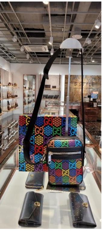 奥莱[Gucci] GG迷幻斜挎包（598103 H20AN 1058）JPY带授权招加盟代理 商品图0