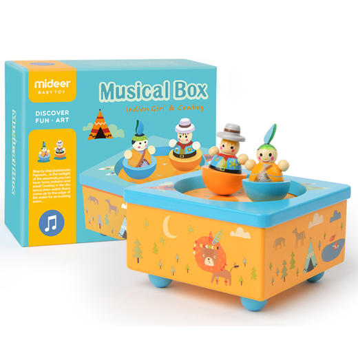 弥鹿mideer印第安音乐盒 商品图4