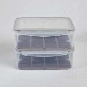 [现代住宅] 新款 韩国 度假公寓保鲜盒 亚克力储物盒 4.8升 1 + 1JPY带授权招加盟代理