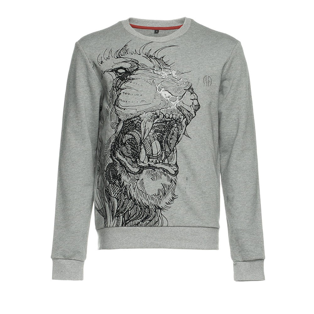 Marco Azzali 灰色套头卫衣 T3983400