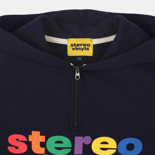 KIDIKIDI [Stereo Vinyls Kids] 儿童拉链连帽卫衣 中性休闲JPY带授权招加盟代理 商品图2