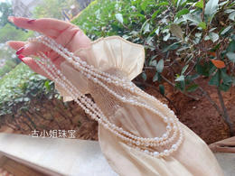 【古小姐珠宝】原创设计款天然珍珠项链 多种方法佩戴 气质高雅款 可定制哦