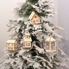 【装饰品】*圣诞装饰品灯光小木屋酒店酒吧圣诞树装饰挂饰 商品缩略图1
