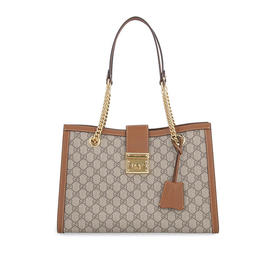 【二】GUCCI 古驰 女士 Padlock系列 中号GG单肩包 混色 479197 KHNKG 8534