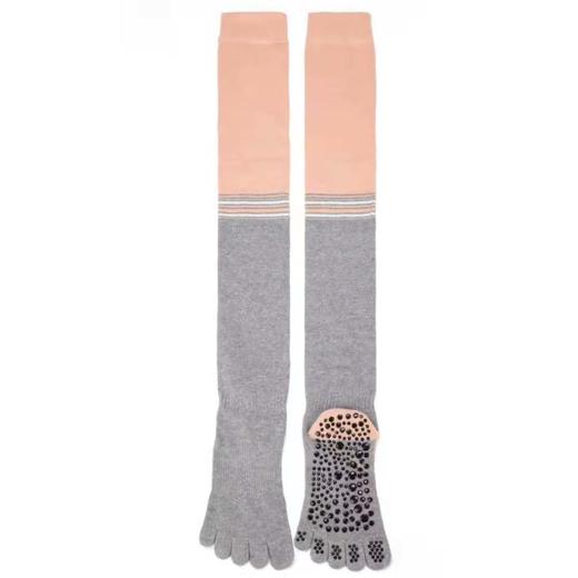 《15送1》华威特秋冬新款全棉长筒瑜伽五指袜 商品图4