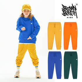 KIDIKIDI [Brown Breath Kids] 儿童 运动裤 彩色系绳印花运动裤JPY带授权招加盟代理