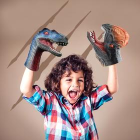 迪杰熊儿童恐龙玩具软胶手偶仿真模型