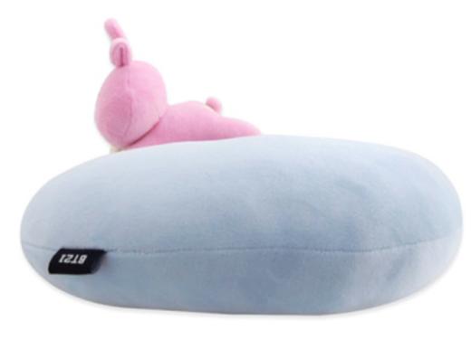 韩国 可爱Line Friends BT21 COOKY娃娃脖子垫JPY带授权招加盟代理 商品图2