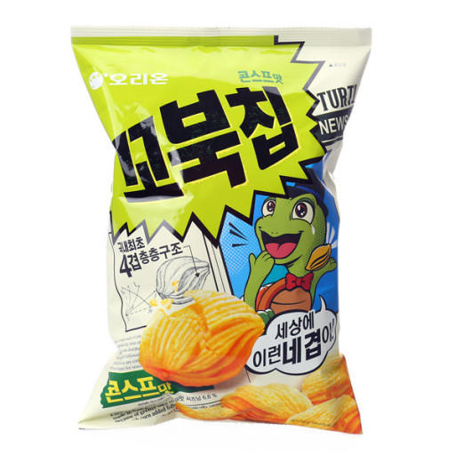 奥里奥乌龟行玉米膨化片오리온꼬북칩콘스프맛 商品图1