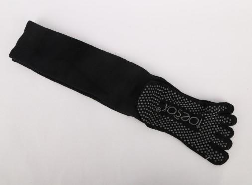 《15送1》华威特秋冬新款全棉长筒瑜伽五指袜 商品图5