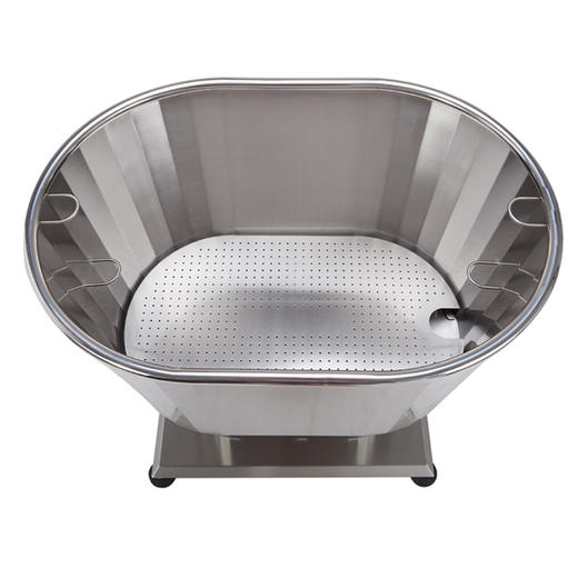 宠物不锈钢浴池 网红款SPA缸洗澡池浴盆 商品图3