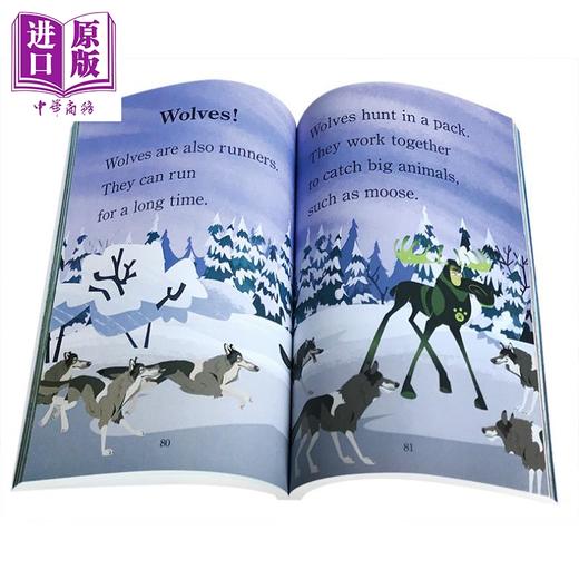 【中商原版】Step Into Reading2：5 Wild Creature Adventures 阅读进阶2级：动物兄弟5个冒险故事 儿童科普 平装 英文原版 3-6岁 商品图3