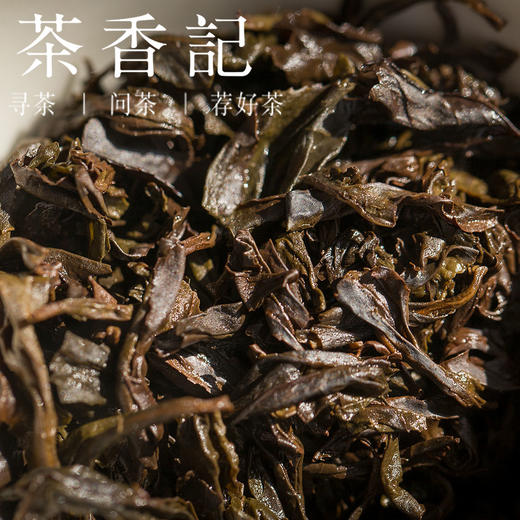 茶香记陈年马头岩肉桂1996年陈年岩茶好喝难寻正岩山场