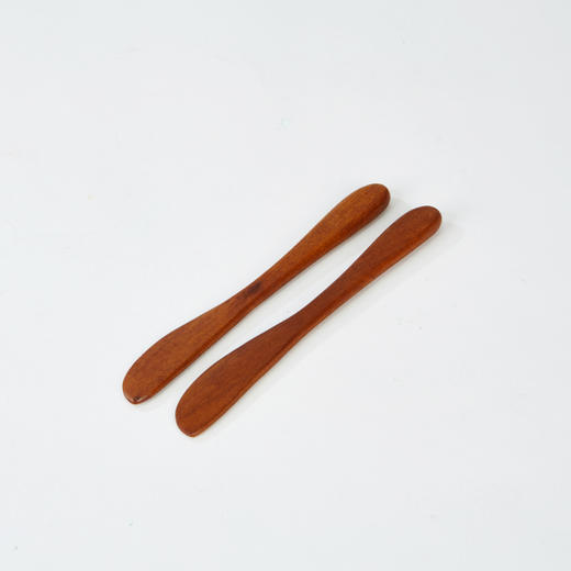 [现代住宅] 新款 原木黄油刀 厨房用木制刀 2P 组合JPY带授权招加盟代理 商品图1