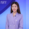 IWY/主持人同款 紫色长袖西装长裤套装CP10336 商品缩略图0