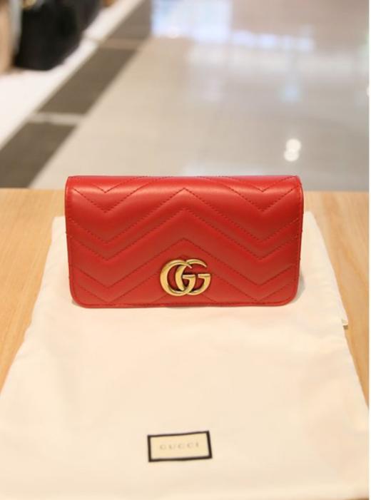 奥莱GUCCI古驰GG Marmont迷你包（488426 DSVRT 6433）JPY带授权招加盟代理 商品图1