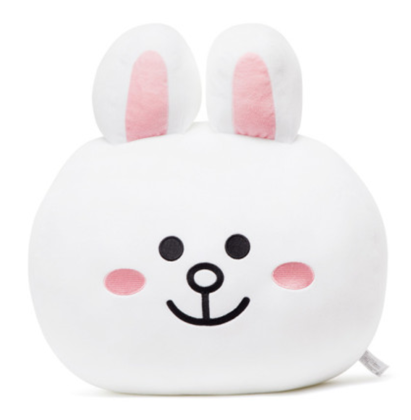 韩国 可爱 line friends康妮软垫(38厘米)第2季半身抱枕JPY带授权招加盟代理