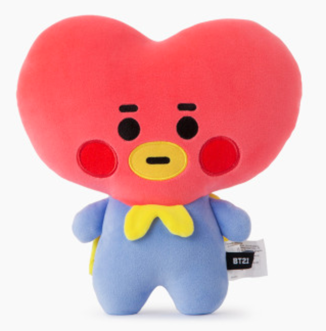 韩国 可爱Line Friends BT21 TATA BABY迷你身体平垫JPY带授权招加盟代理