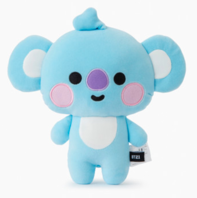 韩国 可爱Line Friends BT21 KOYA BABY迷你身体扁平垫JPY带授权招加盟代理