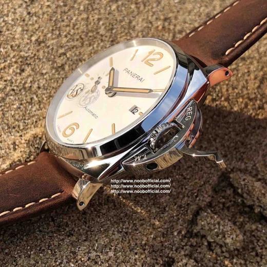 VS新品：沛呐海 Luminor Due 庐米诺杜尔-42毫米PAM1046 超级纤薄表壳 经典三文治米色表盘，上手舒适，不厚重男女均可佩戴！情侣腕表首选～ 商品图13