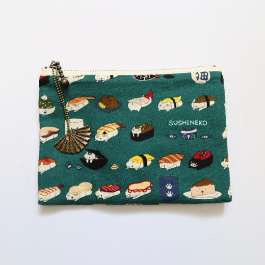 HUJI祤集Komon收纳包插画寿司阿猫 商品图1
