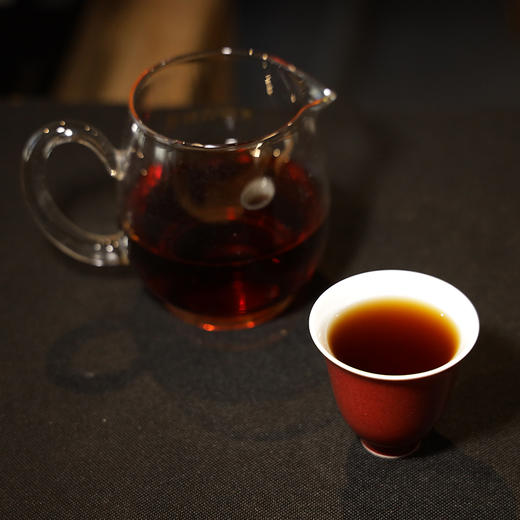 90年代绿茶字熟砖250g 商品图1