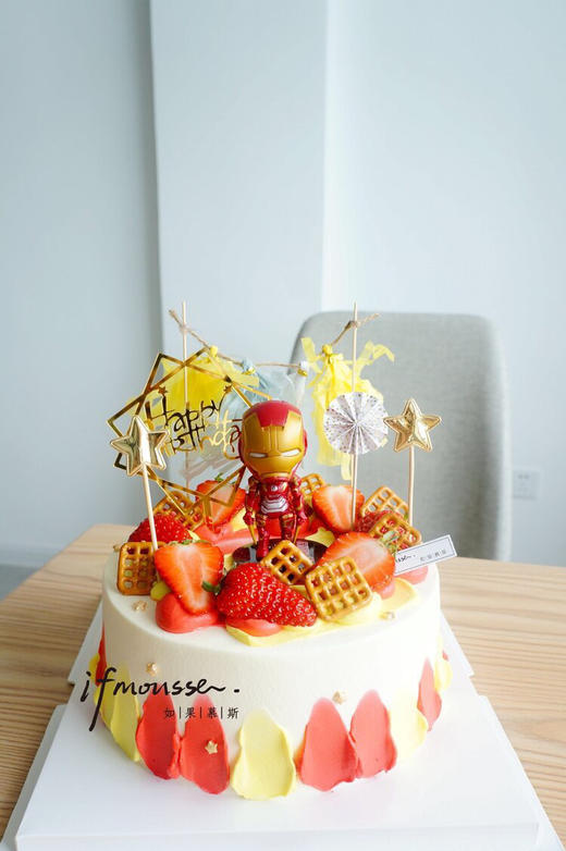 「男士」红黄钢铁侠 商品图0