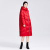 SAINT L’UCK/圣媛女装 新款新年红绗缝连帽长款羽绒服SA420S52 商品缩略图4